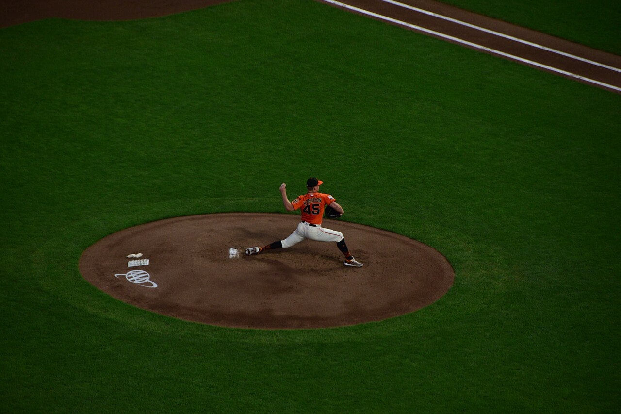 File:Kyle Harrison Pitching in 2023.jpg — illustrative image