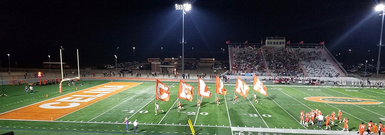 File:Celina High School, Friday Night Football.jpg — illustrative image