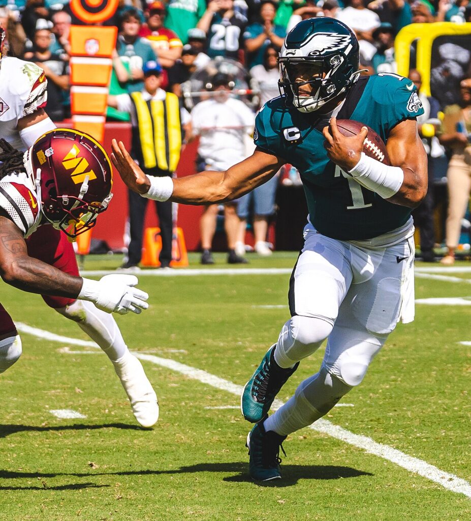 File:Jalen Hurts 2022 Eagles (cropped).jpg — illustrative image