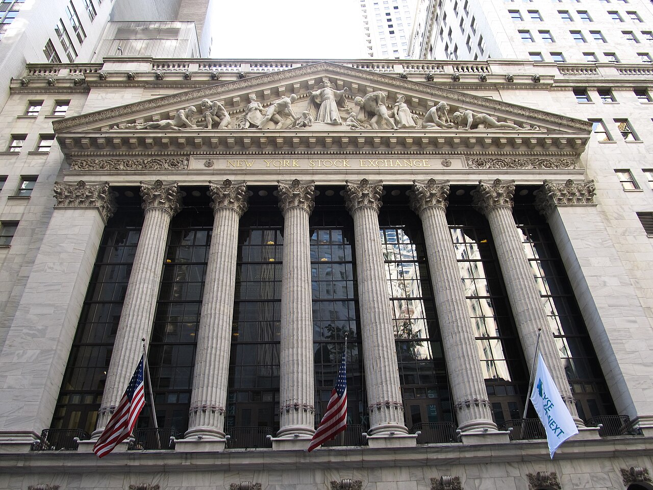 File:New York Stock Exchange, Manhattan, New York (7236984682).jpg — illustrative image